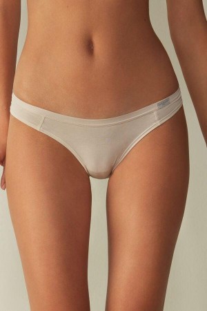 Intimissimi Cotton Brazilian Women's Panties Pink | USA 2565XFY