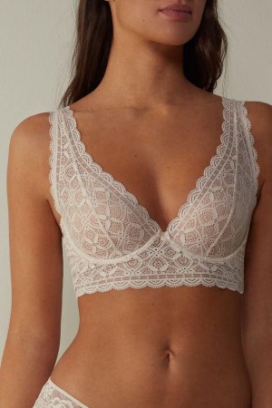 Intimissimi Eleonora Balconette in Lace Women's Bras Pink | USA 1244NBA