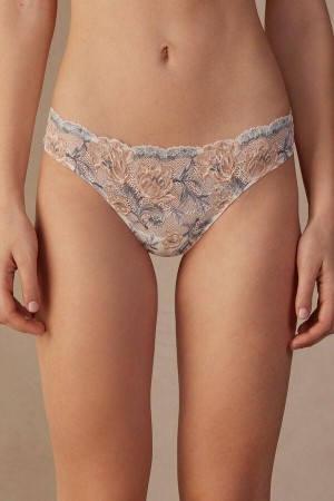 Intimissimi Ephemeral Beauty Brazilian Women's Panties White | USA 2459VDR