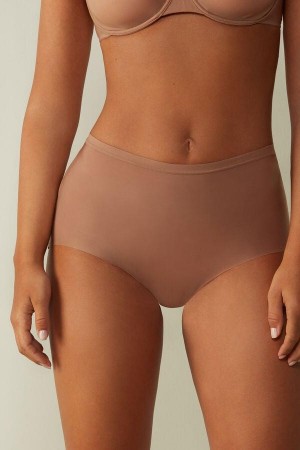 Intimissimi Invisible Touch Hipster Women's Panties Beige | USA 2329VDR