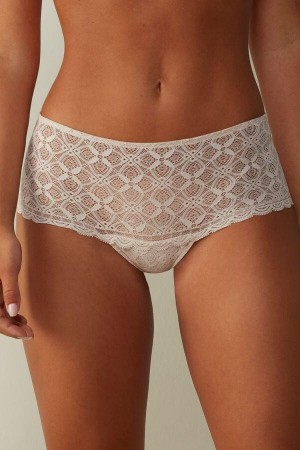 Intimissimi Lace Hipster Women's Panties Pink | USA 2320YUX