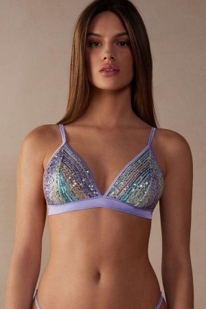 Intimissimi Miami Nights Triangle Women's Bras Multicolor | USA 1364GLQ