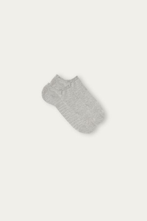 Intimissimi No-show in Terrycloth Men's Socks Grey | USA 2803CEP