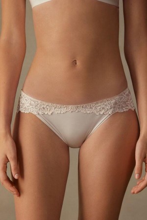 Intimissimi Pretty Flowers Women's Panties Pink | USA 2391DNF