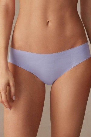 Intimissimi Seamless Supima® Cotton Women's Panties Lavender | USA 2374RWV