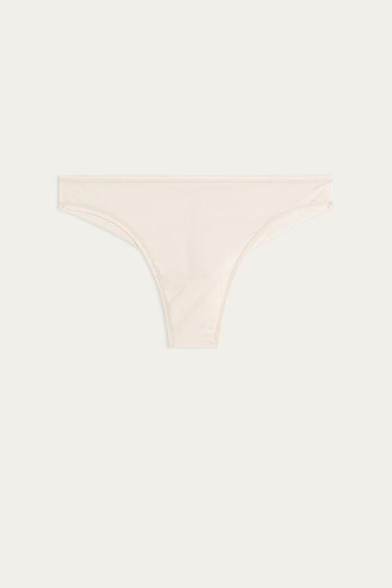 Intimissimi Brazilian in Ultralight Microfiber Women's Panties Pink | USA 2533QZM