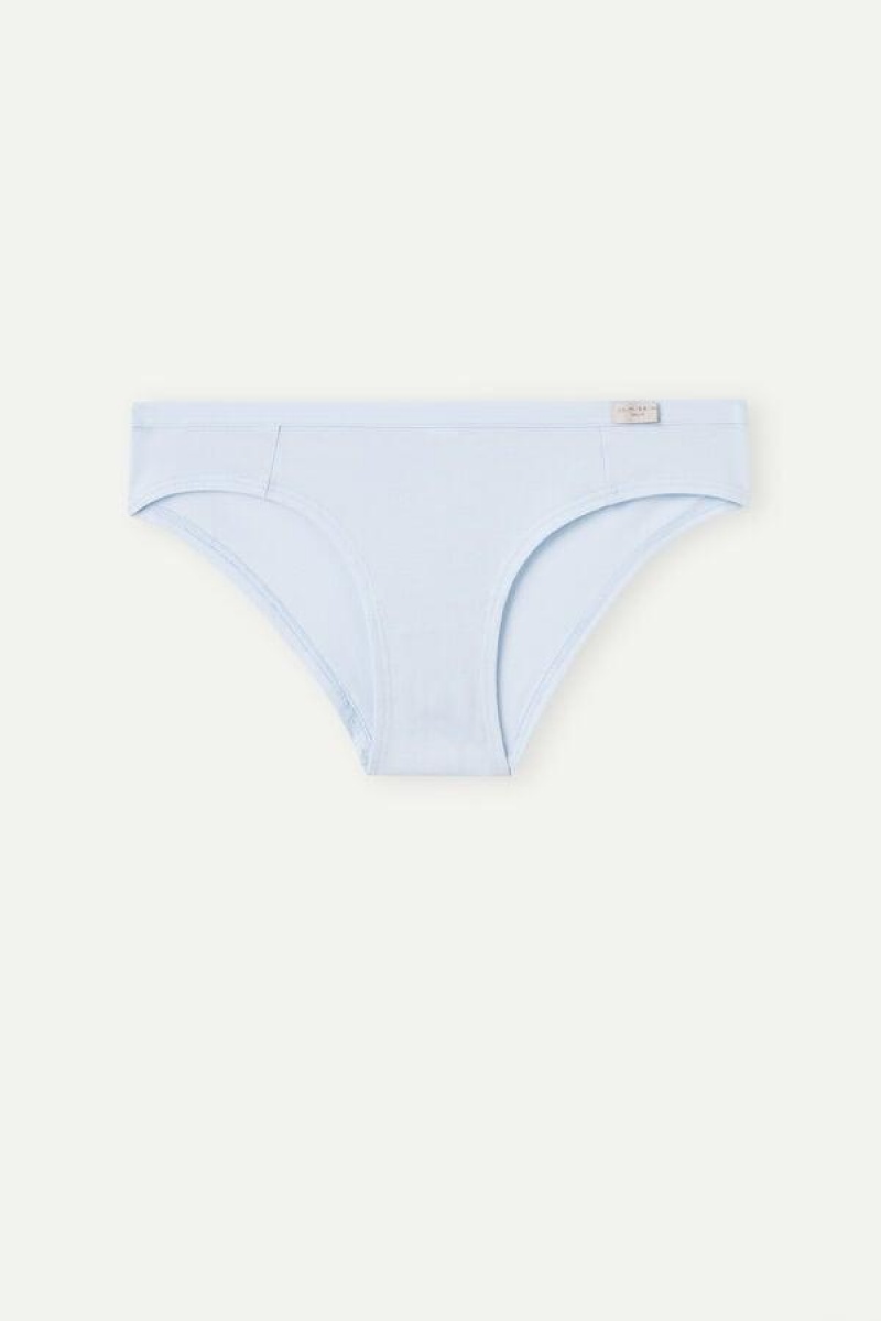 Intimissimi Cotton Women's Panties Blue | USA 2369ORK