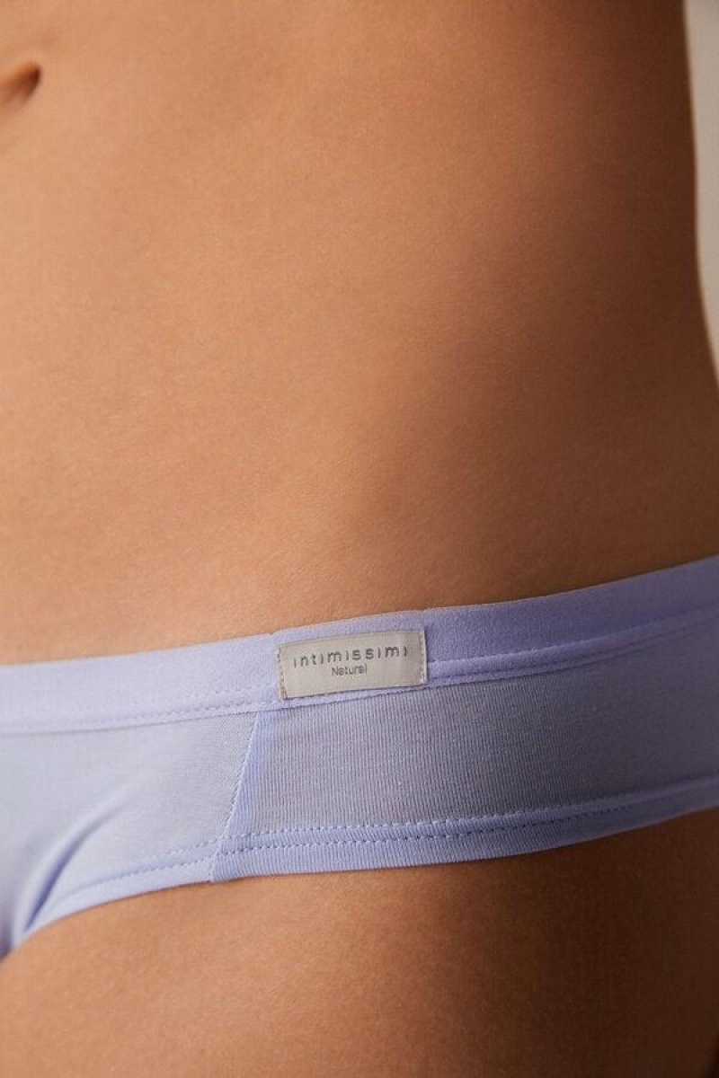 Intimissimi Cotton Women's Panties Lavender | USA 2375EXB