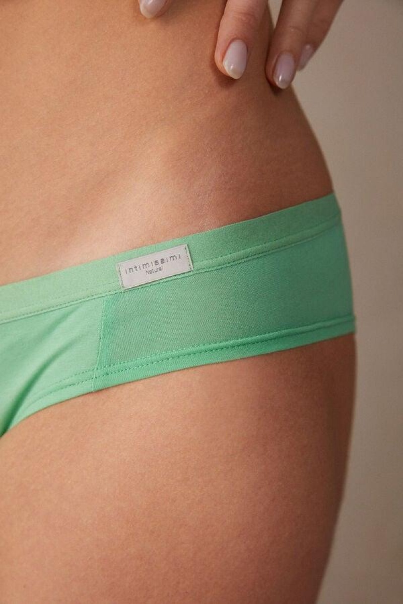 Intimissimi Cotton Women's Panties Mint | USA 2373TVC