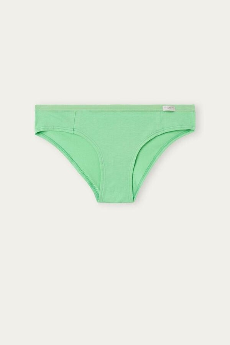 Intimissimi Cotton Women's Panties Mint | USA 2373TVC