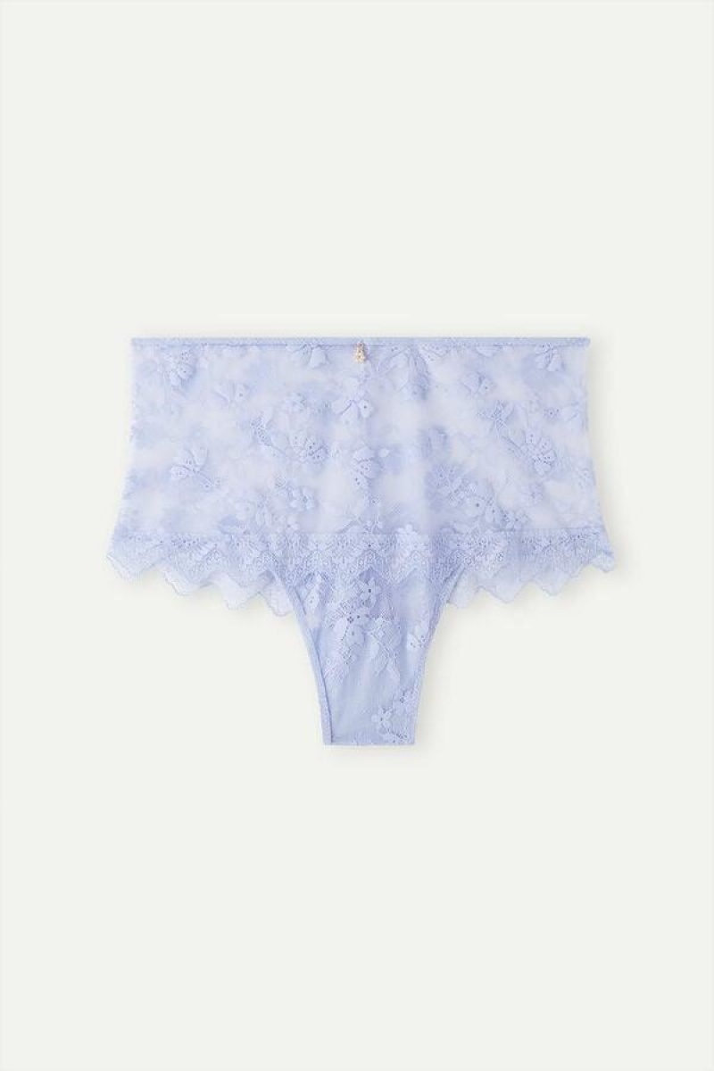 Intimissimi Cover Me in Daisies Hipster Brazilian Women's Panties Lavender | USA 2297SOB