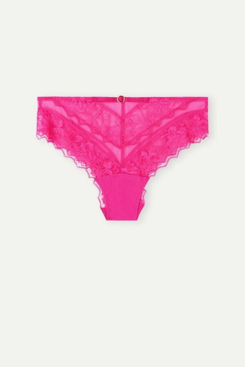 Intimissimi Fearless Femininity Hipster Brazilian Women's Panties Pink | USA 2301HKW