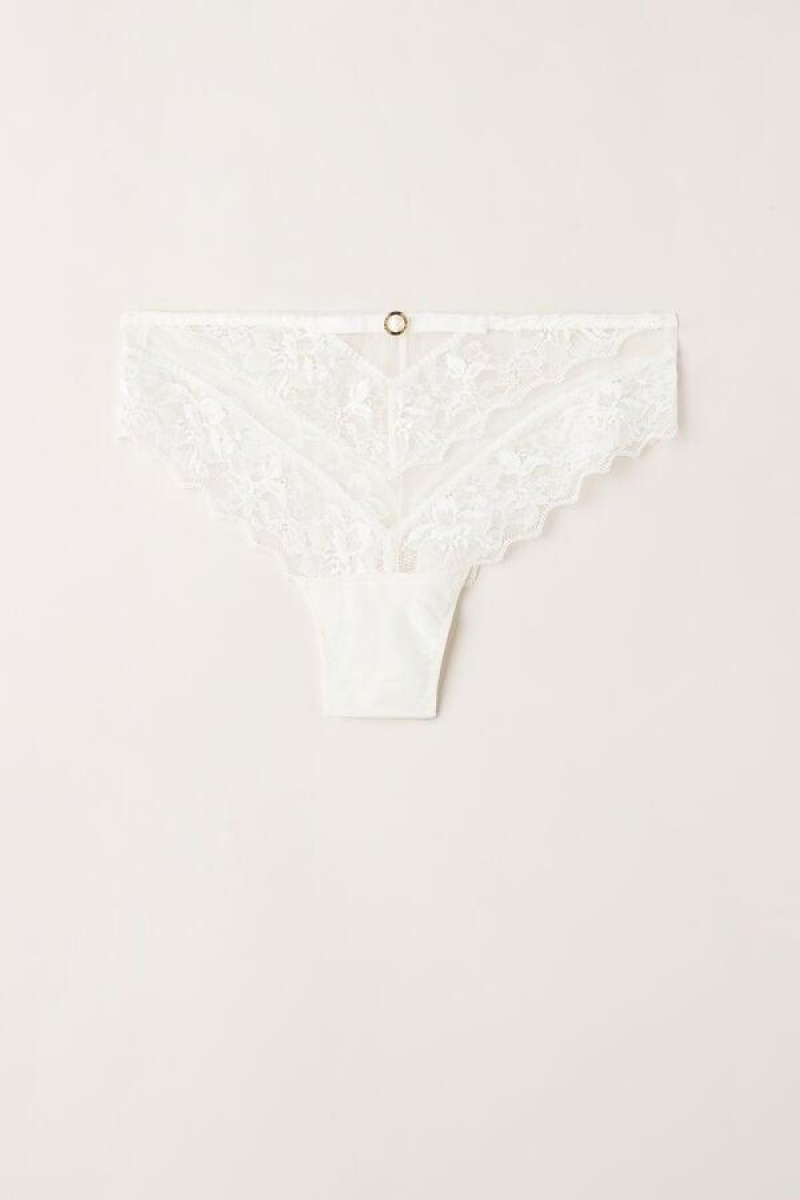 Intimissimi Fearless Femininity Hipster Brazilian Women's Panties White | USA 2304LHT