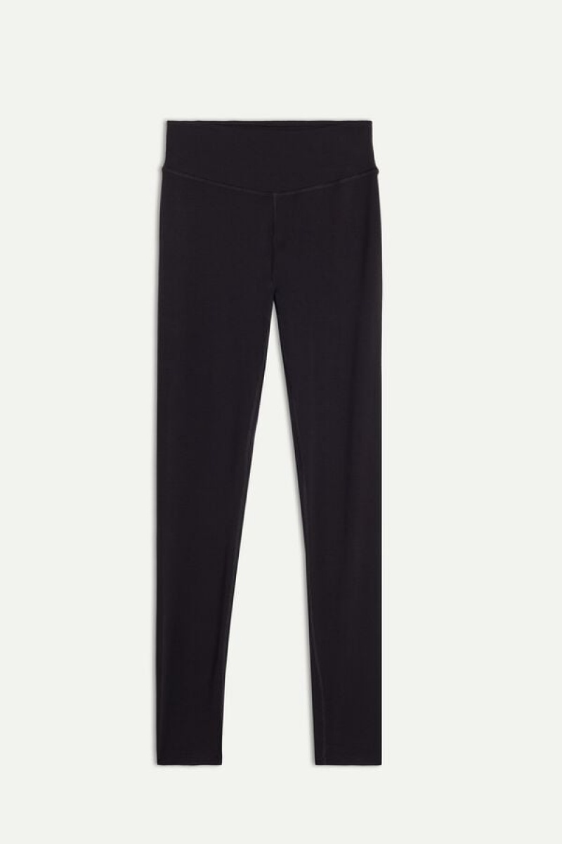 Intimissimi In Action Modal Women's Pants Black | USA 1784LHT