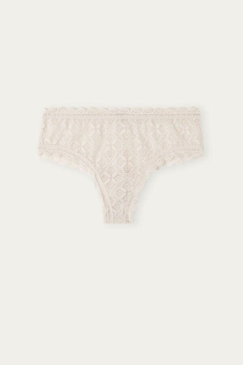 Intimissimi Lace Hipster Brazilian Women's Panties Pink | USA 2314SOG