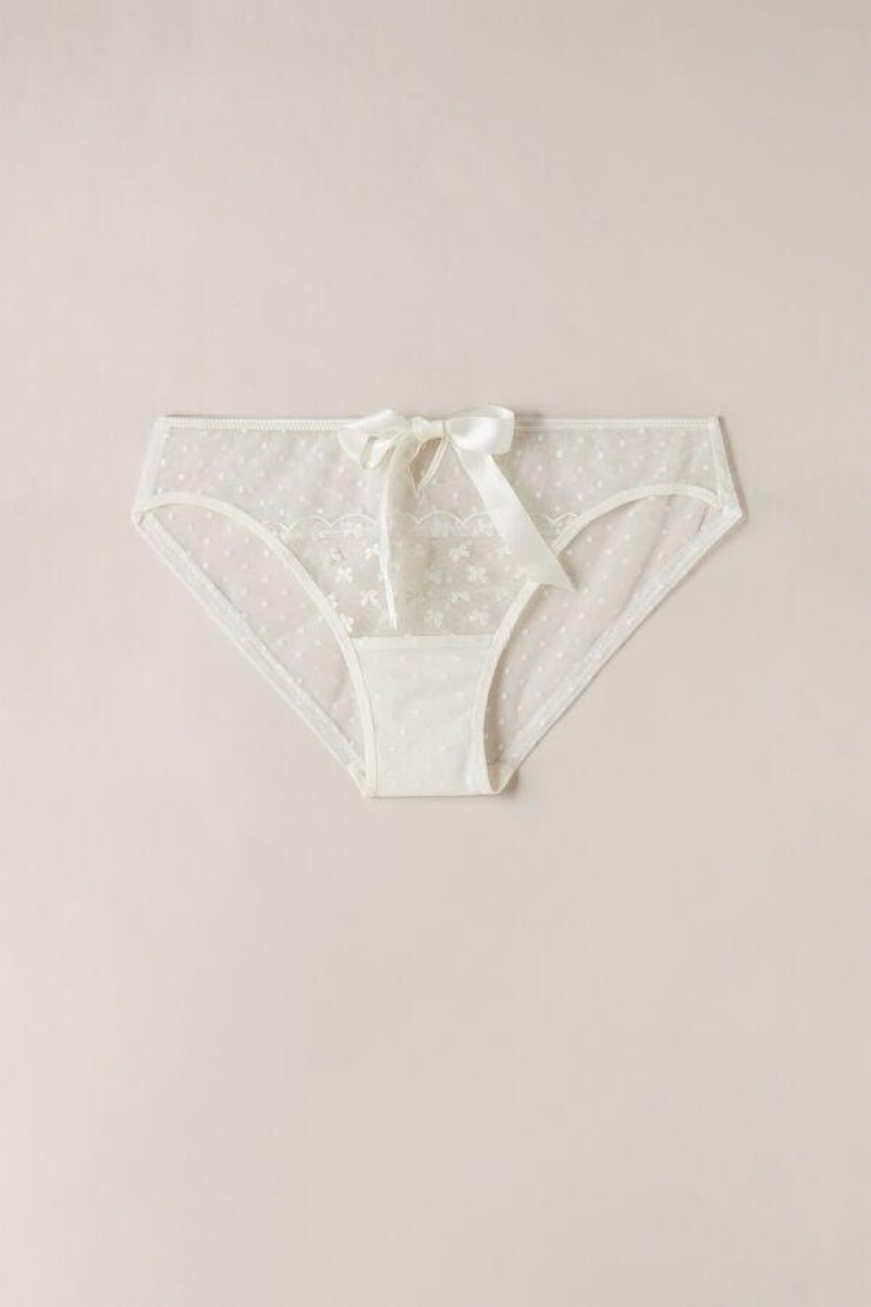 Intimissimi Love Cadeau Women's Panties White | USA 2362HKA