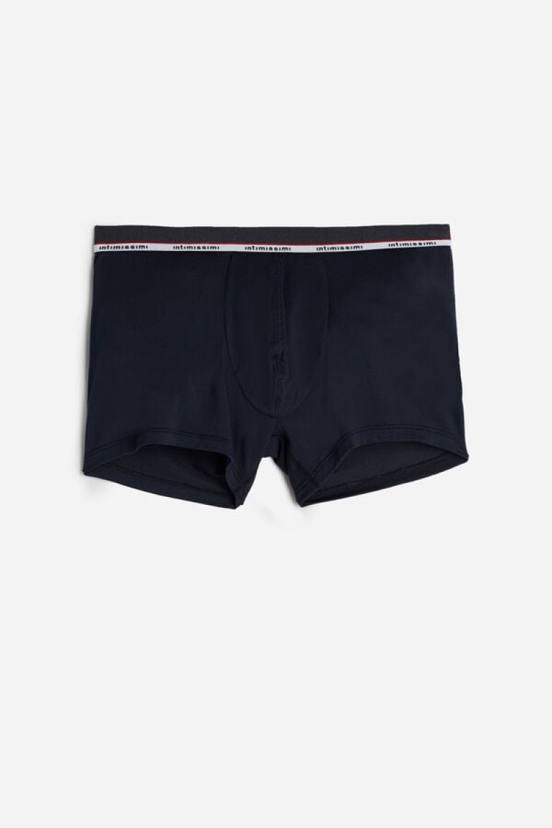 Intimissimi Micromodal Men's Boxer Blue | USA 2582RWV