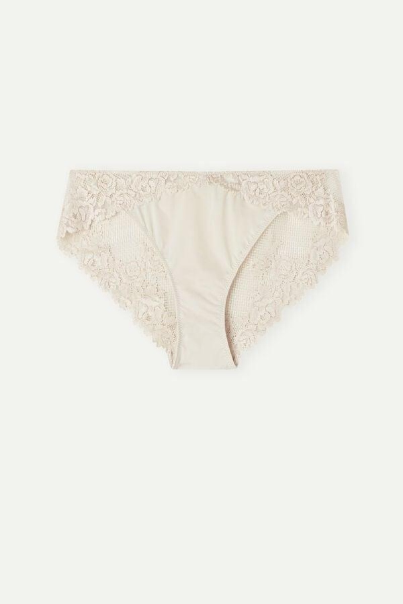 Intimissimi Pretty Flowers Women's Panties Pink | USA 2391DNF