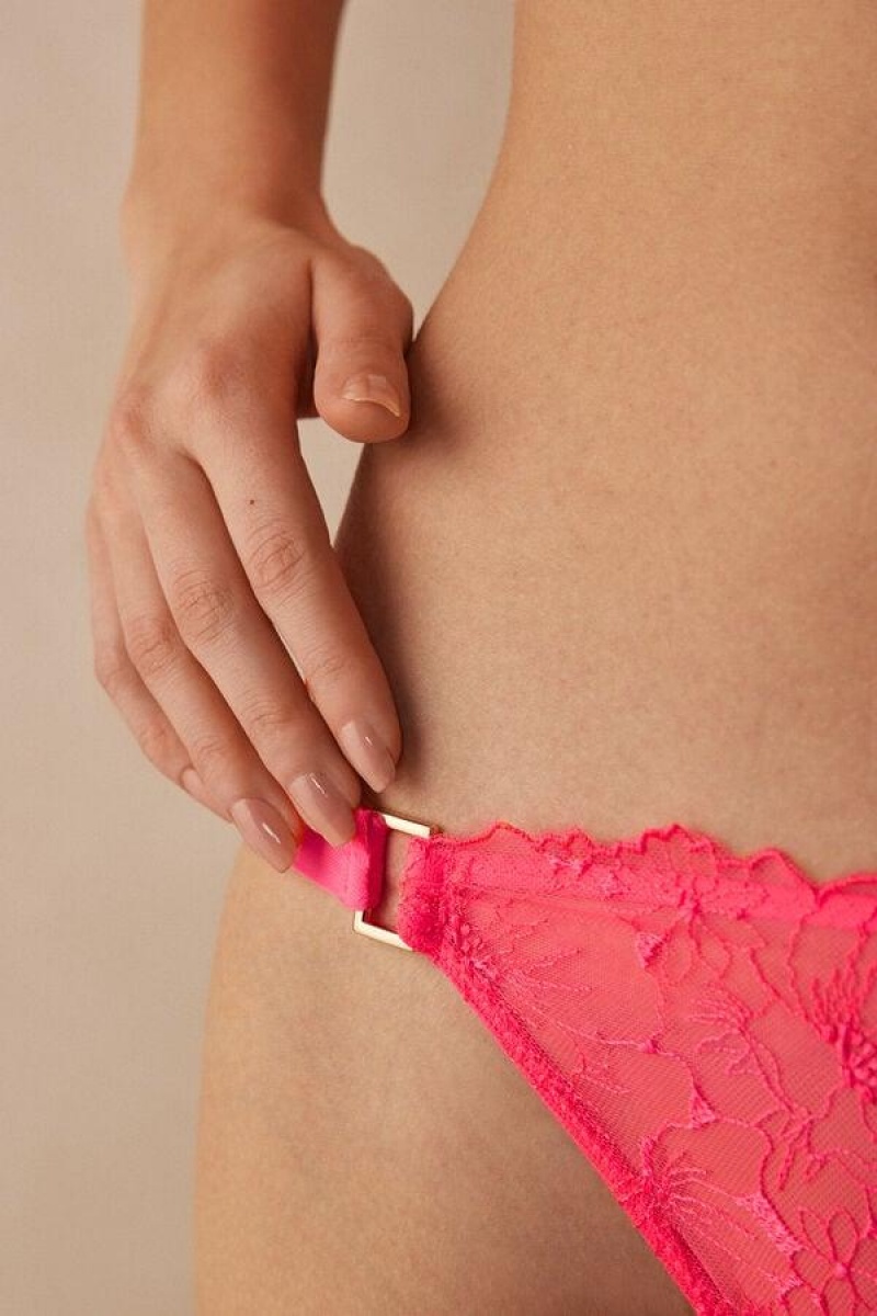 Intimissimi Pure Joy Women's Panties Pink | USA 2353NBW