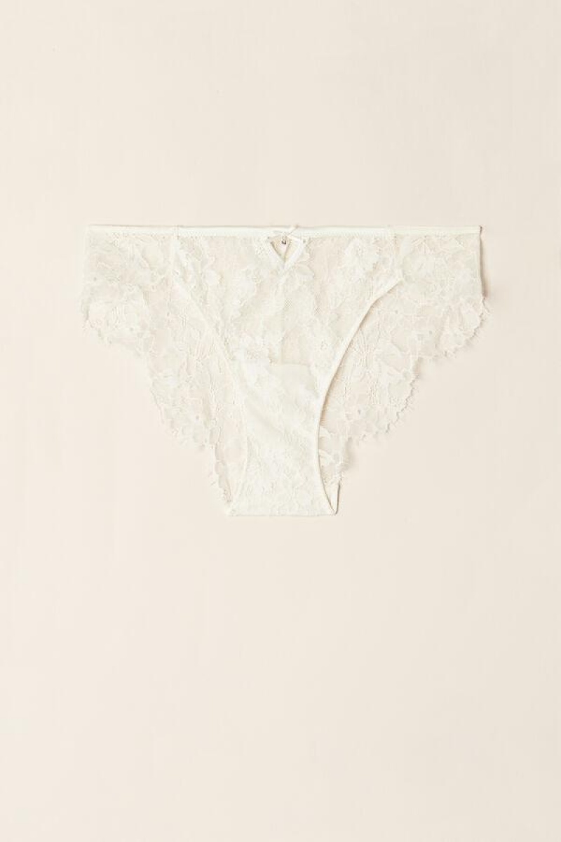 Intimissimi Shine High Like Stars Women's Panties White | USA 2389GLS