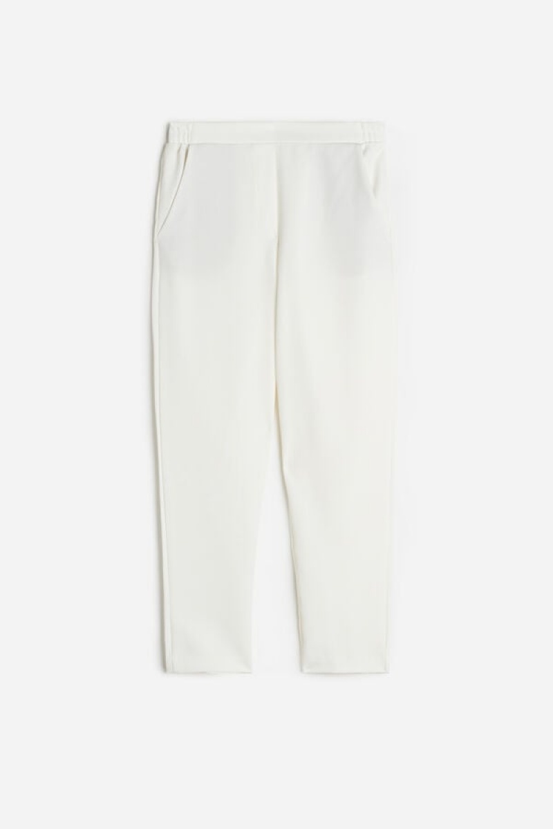 Intimissimi Trousers with Pockets Women's Pants White | USA 1782JJE